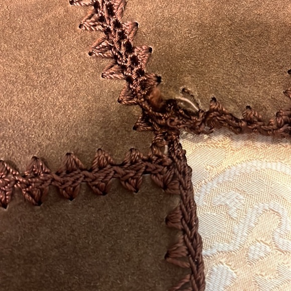 Imagio Womens Leather Jacket. Brown - Picture 8 of 9